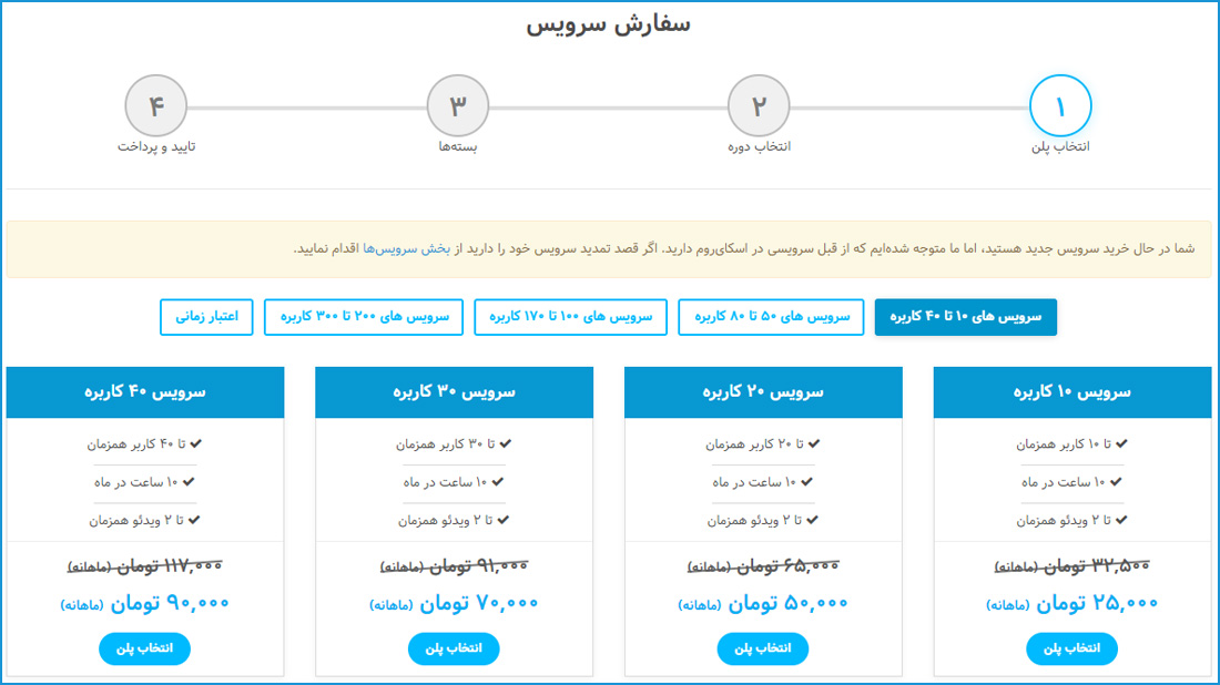 پلنهای جدید اسکایروم